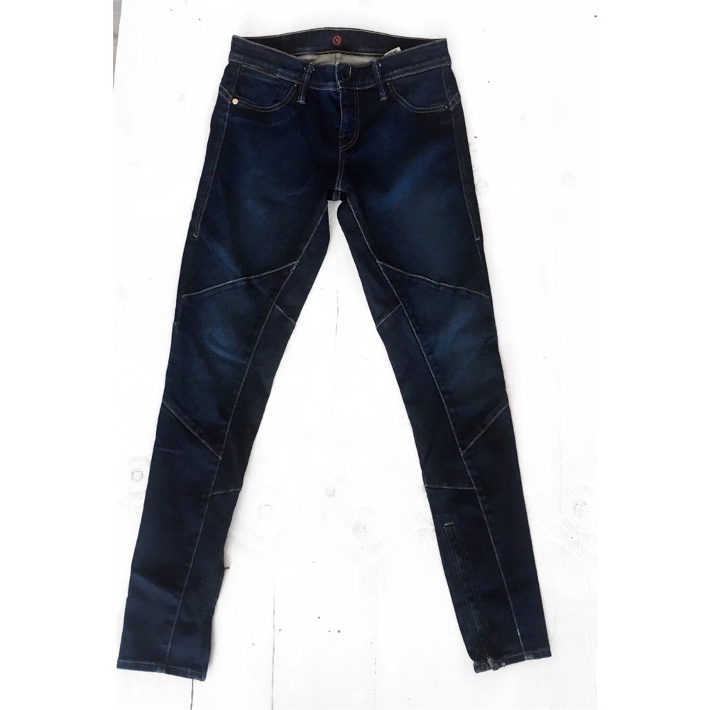 Sinclair Patchwork Skinny Jeans - image 4